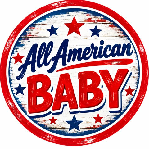 Official All American Baby badge